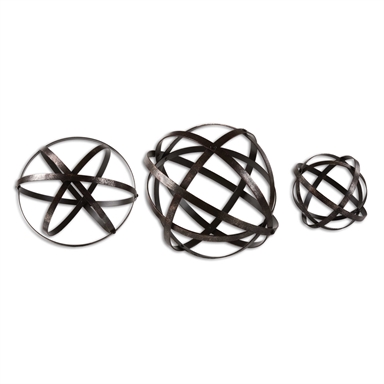 Uttermost: Stetson Spheres set of 3